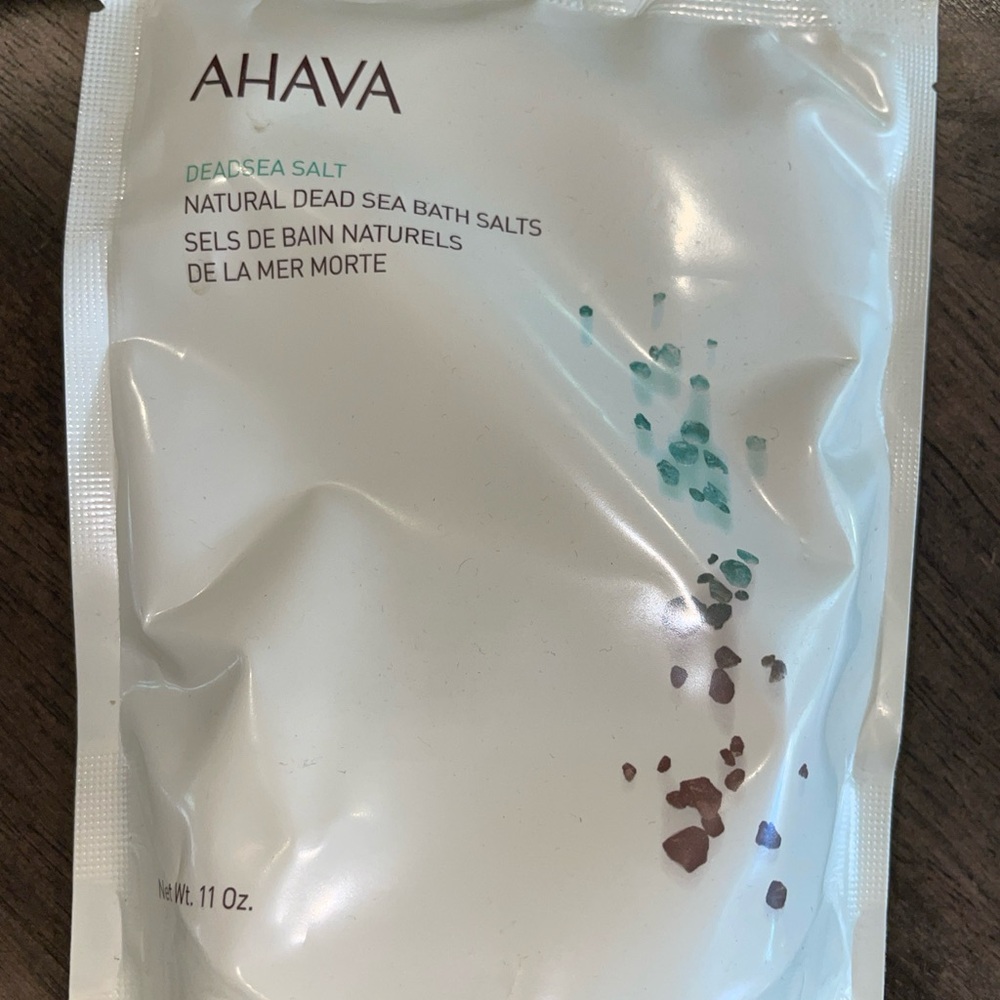 AHAVA Dead Sea Mineral Bath Salt- Intense Relaxation for Body & Mind